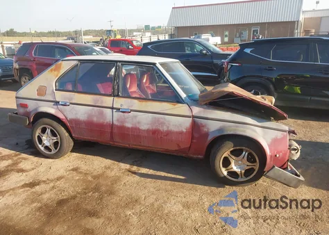 1989 Plymouth Horizon Expo z USA, uszkodzony, nr VIN 1P3BL18D0KY431472